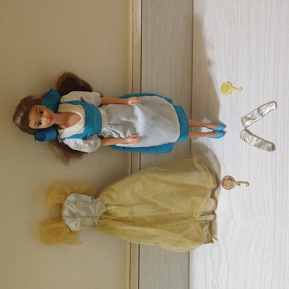 Vintage 1991 Beauty & The Beast Doll Set - Picture 7 of 9
